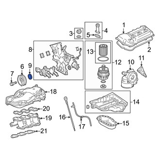 Toyota OE - Front Engine Crankshaft Seal