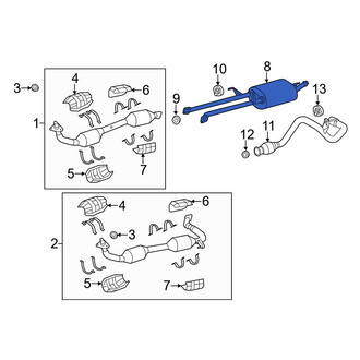 Toyota OE - Exhaust Muffler