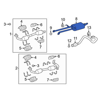 Toyota OE - Exhaust Muffler