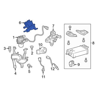 Toyota OE - Right Secondary Air Injection Control Valve