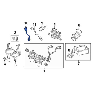 Toyota OE - Rear Right Oxygen Sensor