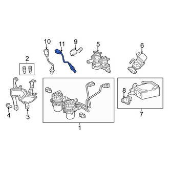 Toyota OE - Rear Right Oxygen Sensor