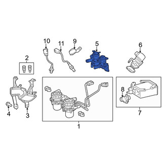 Toyota OE - Secondary Air Injection Control Valve