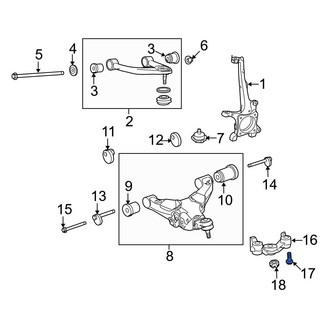 Toyota OE - Suspension Control Arm Bolt