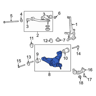 Toyota OE - Front Right Lower Suspension Control Arm