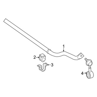 Toyota OE - Front Suspension - Stabilizer Bar & Components (RWD)