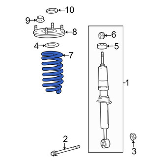 Toyota OE - Front Left Coil Spring