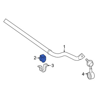 Toyota OE - Front Suspension Stabilizer Bar Bushing