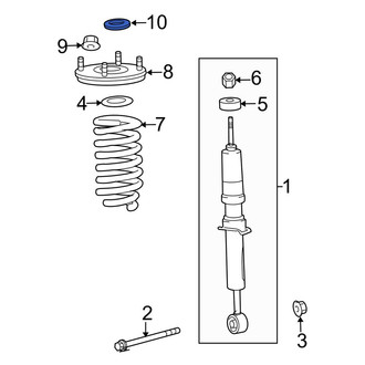 Toyota OE - Suspension Shock Absorber Mount Washer