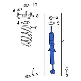 Toyota OE - Front Suspension Shock Absorber