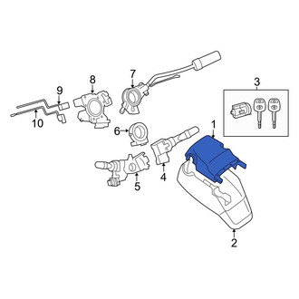 Toyota OE - Upper Steering Column Cover