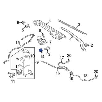 Toyota OE - Washer Fluid Level Sensor Seal
