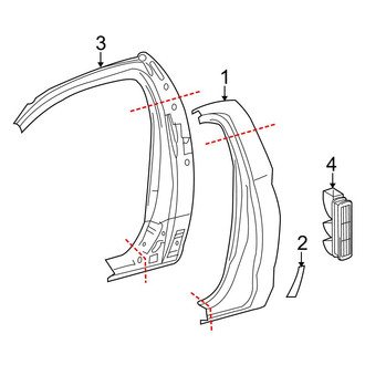Toyota OE - Cab - Side Panel & Components (Regular Cab), (Regular Cab)