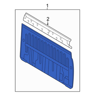 Toyota OE - Rear Truck Cab Back Panel