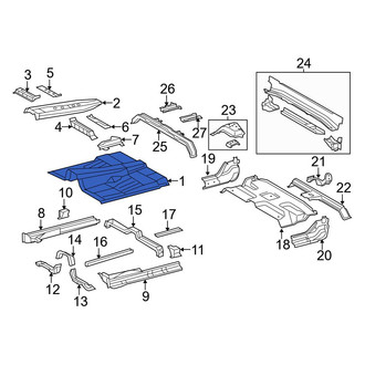 Toyota OE - Front Floor Pan