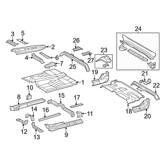 Toyota OE - Cab - Floor