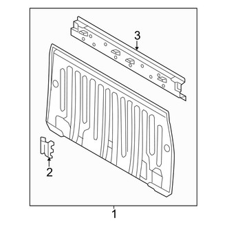 Toyota OE - Cab - Back Panel