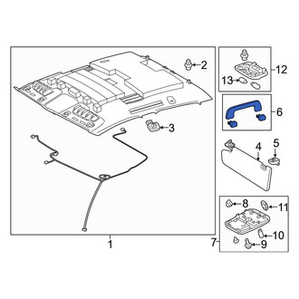 Toyota OE - Front Interior Grab Bar