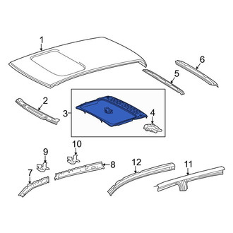 Toyota OE - Sunroof Reinforcement