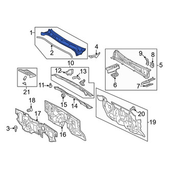 Toyota OE - Front Cowl Cover