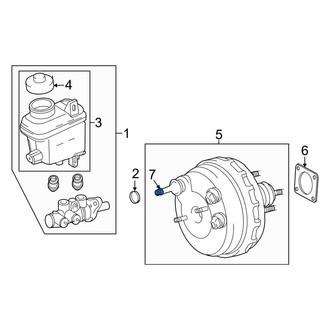 Toyota OE - Power Brake Booster Check Valve