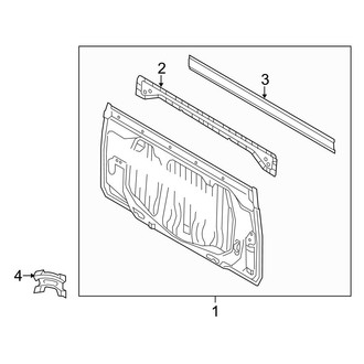 Toyota OE - Cab - Back Panel