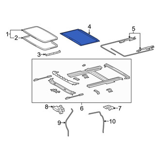 Toyota OE - Sunroof Cover