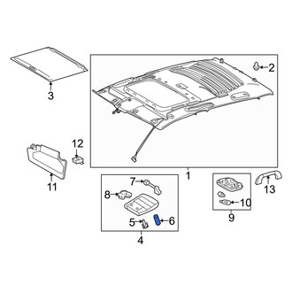Toyota OE - Map Light Bulb