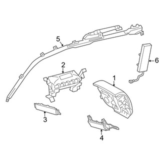 Toyota OE - Restraint Systems - Air Bag Components (Air Bags)
