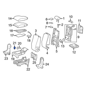 Toyota OE - 12 Volt Accessory Power Outlet Cover