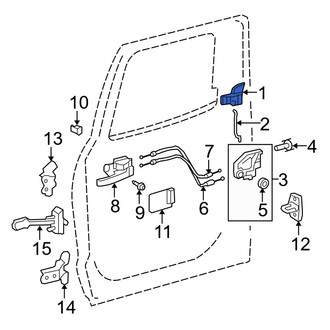 Toyota OE - Front Outer Exterior Door Handle