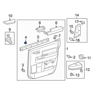 Toyota OE - Outer Speaker
