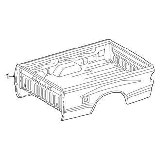 Toyota OE - Pick Up Box - Box Assembly (5.5' Box)
