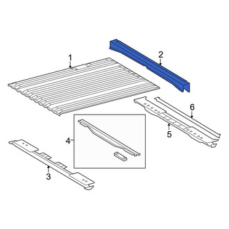 Toyota OE - Rear Truck Bed Floor Sill