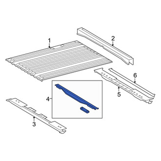 Toyota OE - Rear Truck Bed Floor Sill