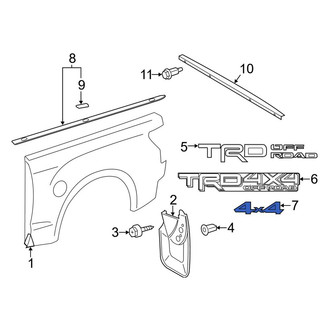 Toyota OE - Rear Tailgate Emblem