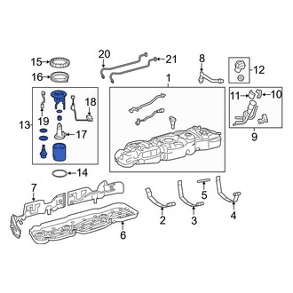 Toyota OE - Fuel Pump and Sender Assembly