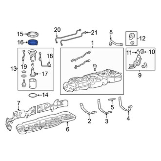 Toyota OE - Fuel Pump Tank Seal