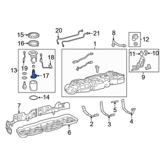 Toyota OE - Fuel Pump and Strainer Set