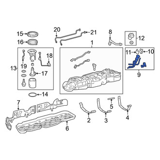 Toyota OE - Upper Fuel Tank Filler Neck