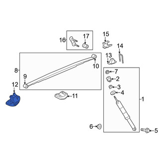 Toyota OE - Front Lower Forward Suspension Control Arm Bushing