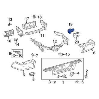 Toyota OE - Rear Inner Parking Aid Sensor