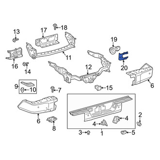 Toyota OE - Parking Aid Sensor Clip