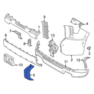 Toyota OE - Front Left Bumper Trim
