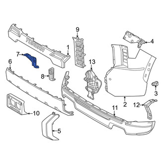 Toyota OE - Center Right Valance Panel Bracket