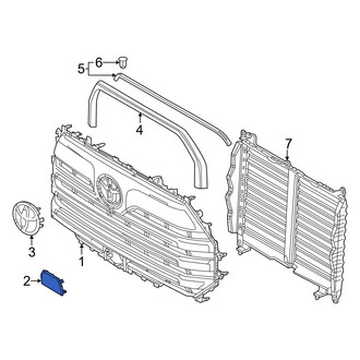 Toyota OE - Front Grille Cap