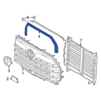 Toyota OE - Front Grille Molding