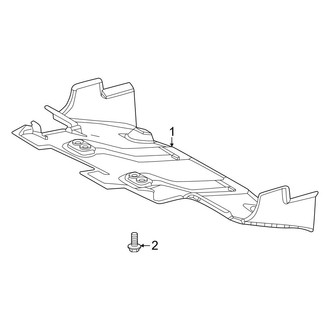 Toyota OE - Radiator Support - Splash Shields