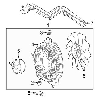 Toyota OE - Engine Cooling Fan Assembly