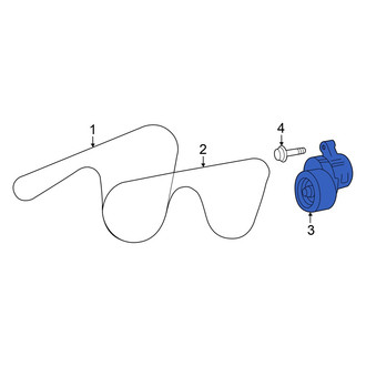 Toyota OE - Accessory Drive Belt Tensioner Assembly
